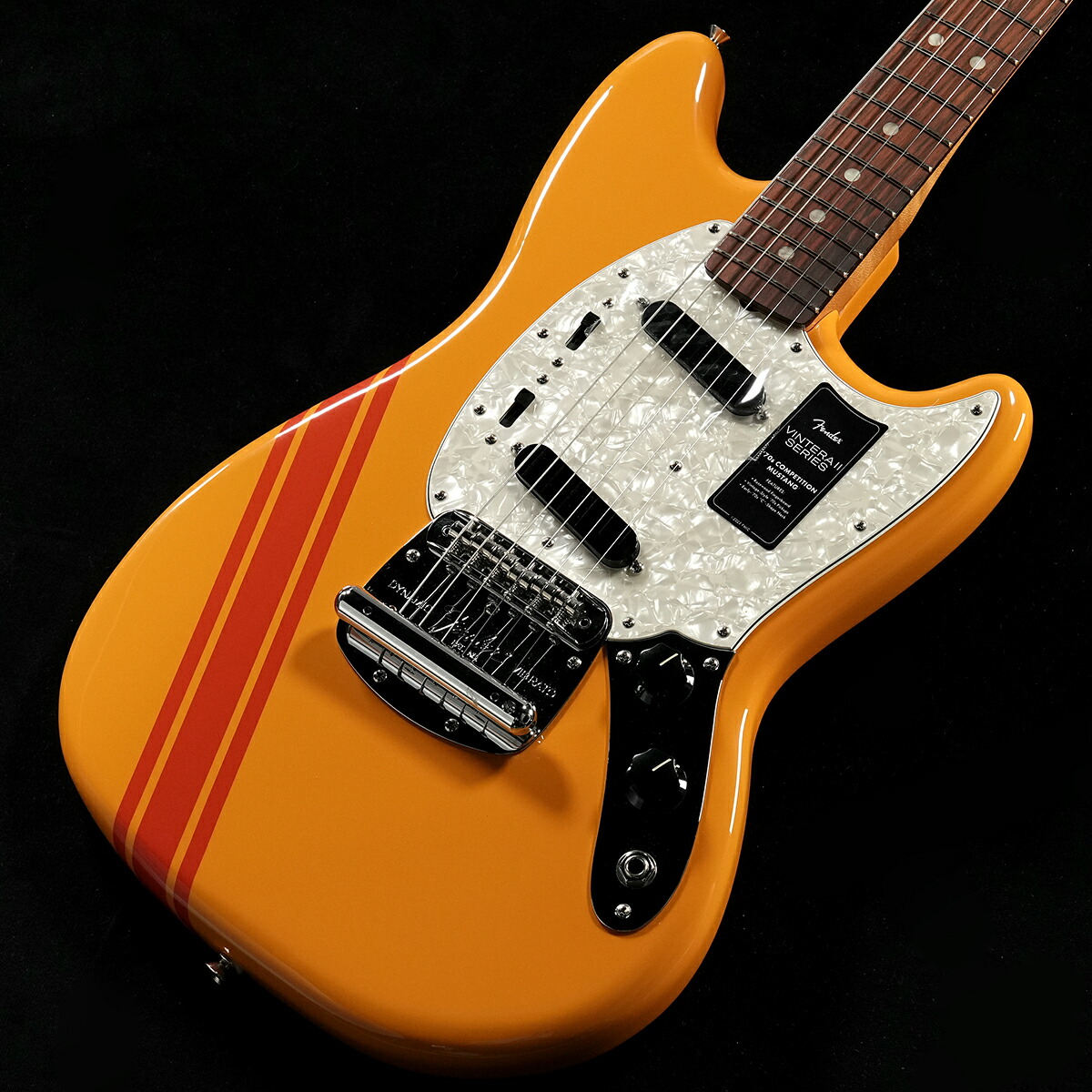 楽天市場】Fender Vintera II 70s Mustang -Competition Orange