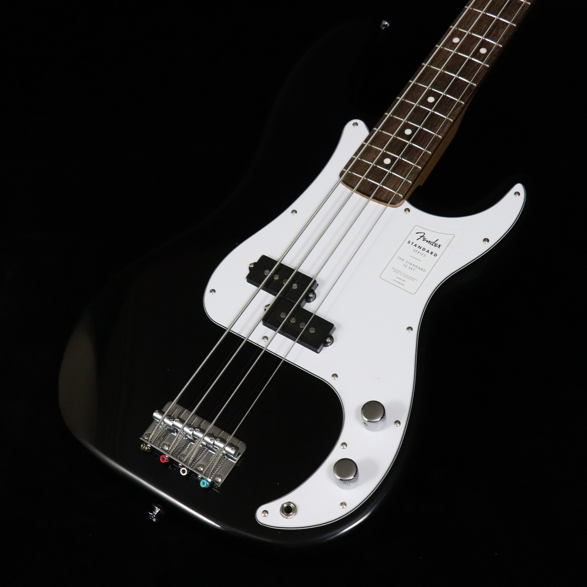 Fender / Standard Precision Bass Laurel Fingerboard White Pickguard Black 【SN ICF25022324】 【梅田店】