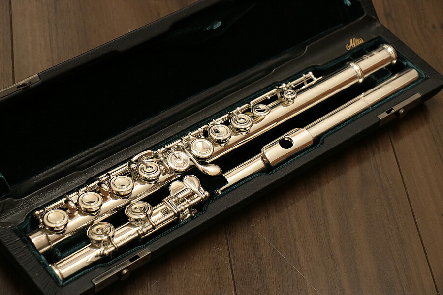 アルタス フルート 頭部管銀 ALTUS A907 Altus A907 調整済み <アルタス>｜平野楽器 ロッキン オンライン