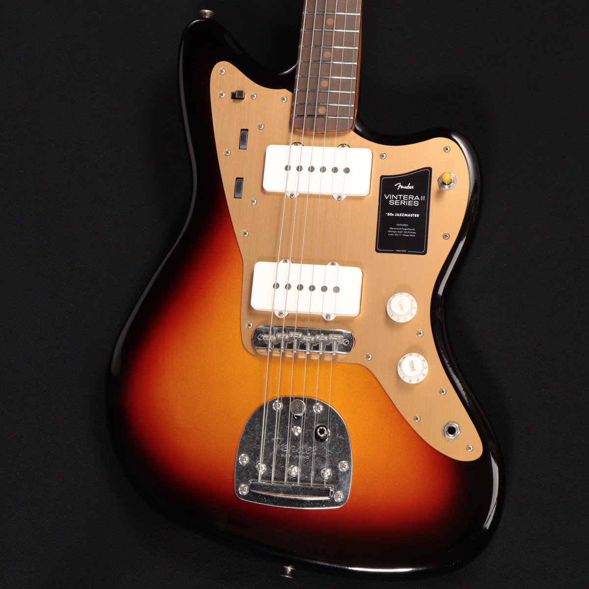 Fender / Vintera II Road Worn ‘50s Jazzmaster Rosewood Fingerboard 3-Color Sunburst ≪S/N:MX25064804≫ 【アウトレット特価】【心斎橋店】