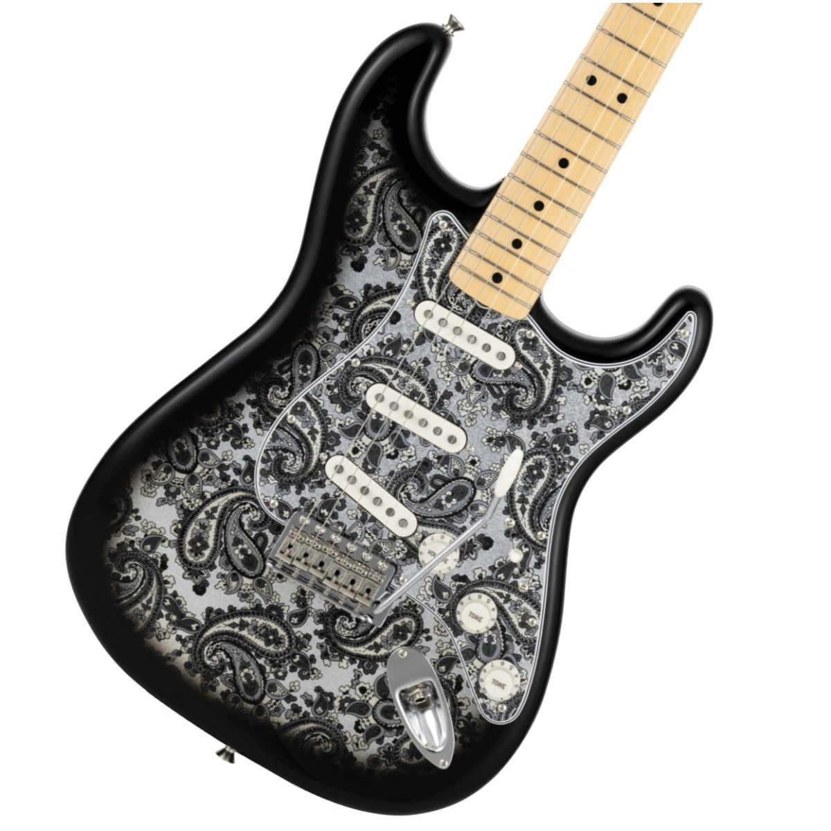 Fender / Made in Japan Limited Stratocaster Maple Fingerboard Black Paisley フェンダー [限定モデル] 【横浜店】【YRK】