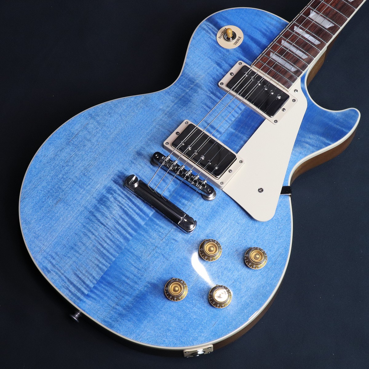 《特典付き》Gibson USA / Les Paul Standard 50s Figured Top Ocean Blue [Custom Color Series]【S/N:217950027】【4.22kg】【横浜店】【YRK】【YRK】