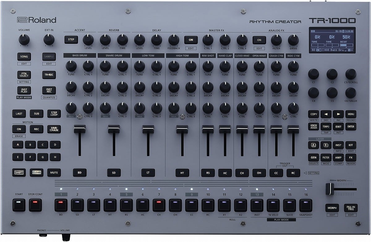 Roland ローランド / TR-1000 リズムマシン《予約注文/次回納期未定 入荷次第順次発送》|イシバシ楽器 17Shops