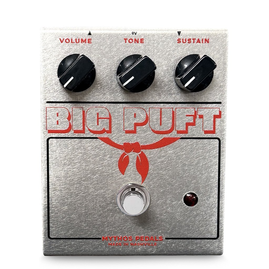 Mythos Pedals / BigPuft Jr. Raw Aluminum NY ファズ【台数限定・イシバシ楽器専売リミテッドモデル】【横浜店】 23,760円
