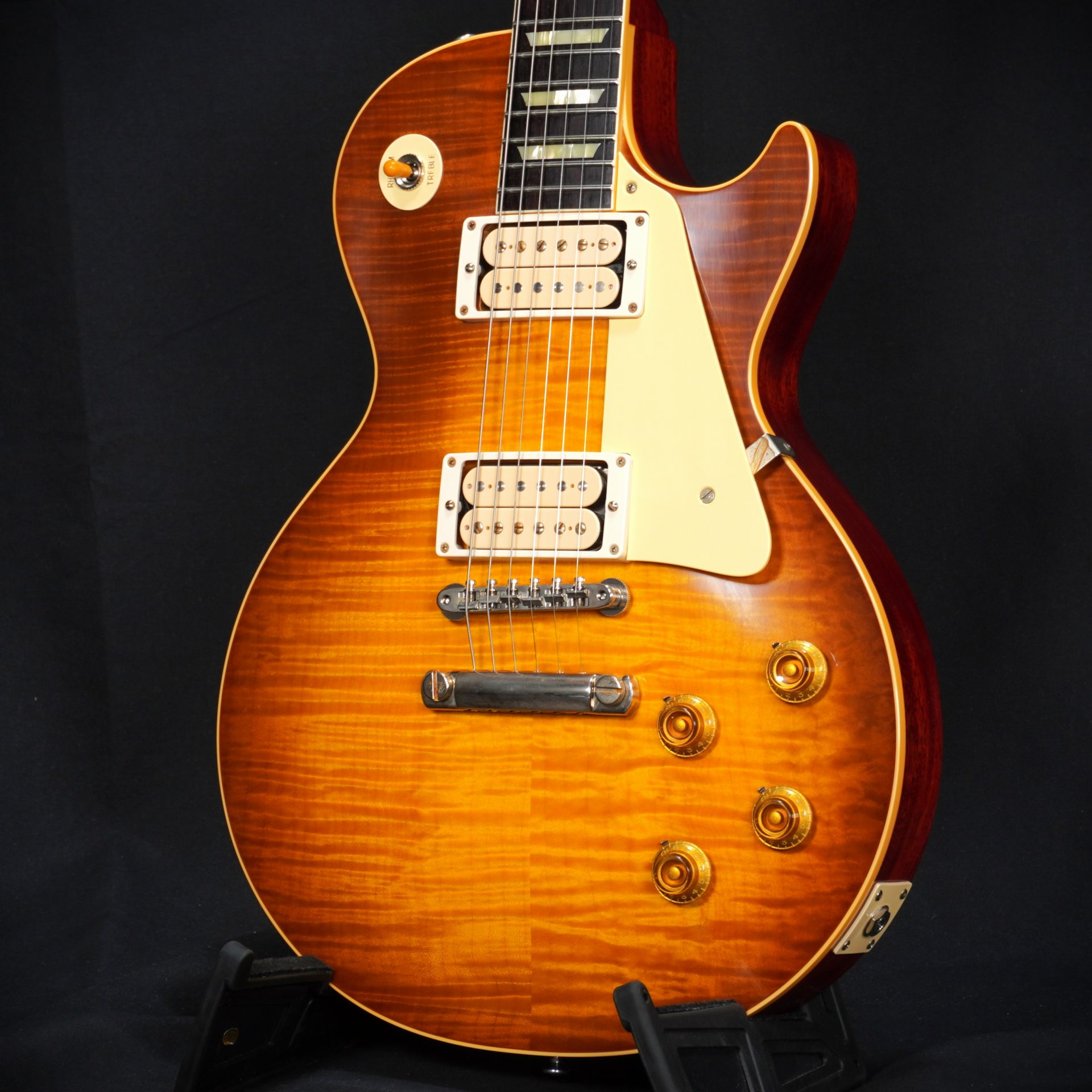GIBSON CUSTOM / Hand Selected 1959 Les Paul Standard R-Top VOS Dark Iced Tea Burst 【アウトレット特価】 【御茶ノ水本店FINEST GUITARS】｜イシバシ楽器 17Shops