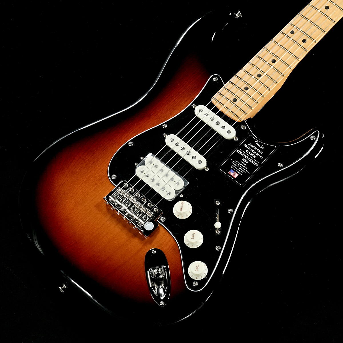 Fender / American Professional Classic Stratocaster HSS Maple 3-Color Sunburst[長期在庫クリアランスセール]【渋谷店】【YRK】【チョイキズアウトレット】｜イシバシ楽器 17Shops