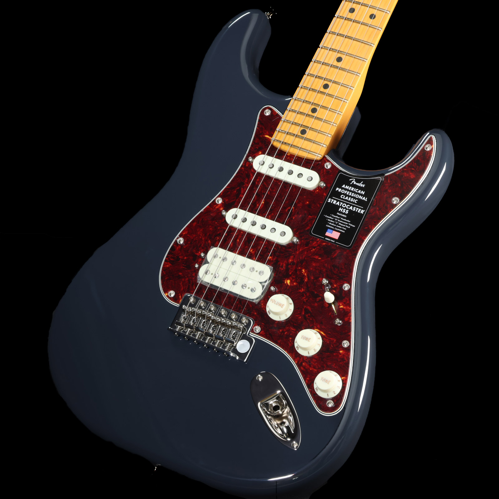 Fender / American Professional Classic Stratocaster HSS Maple Fingerboard Faded Black 【S/N:US25070069】【福岡店】【YRK】|イシバシ楽器 17Shops