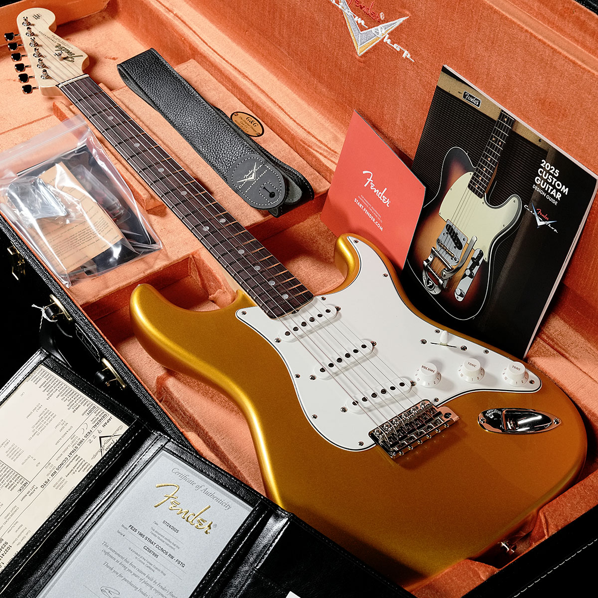 Fender Custom Shop / Fender Experience 2025 1965 Stratocaster Closet Classic With / NOS Frost Gold 【S/N CZ587895】《長期店頭展示品アウトレット特価》【渋谷店】