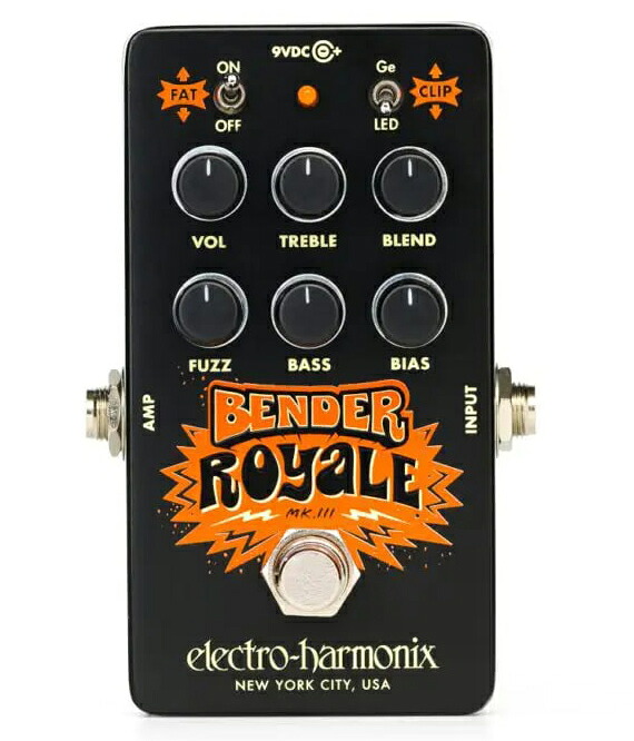 《セール品》electro-harmonix / Bender Royale Black エレクトロ・ハーモニクス ファズ 【新宿店】