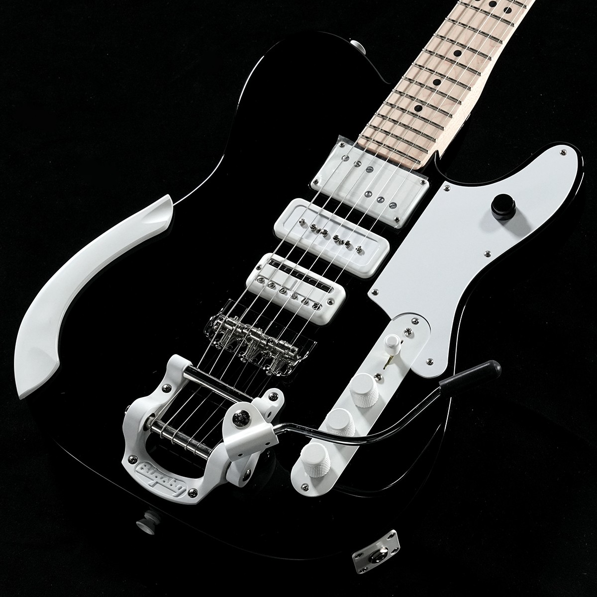 Fender / Jack White Triplecaster Maple Fingerboard Black(重量:3.55kg)【S/N:JW251217】【YRK】《長期店頭展示品アウトレット特価》【渋谷店】【YRK】