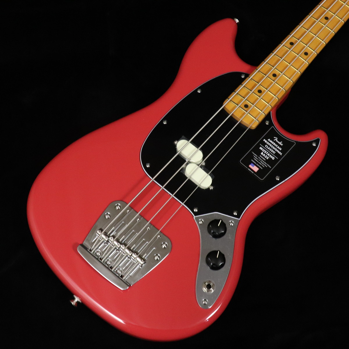 Fender / American Professional Classic Mustang Bass Maple Fingerboard Faded Dakota Red 【SN US25095264】 【梅田店】【YRK】