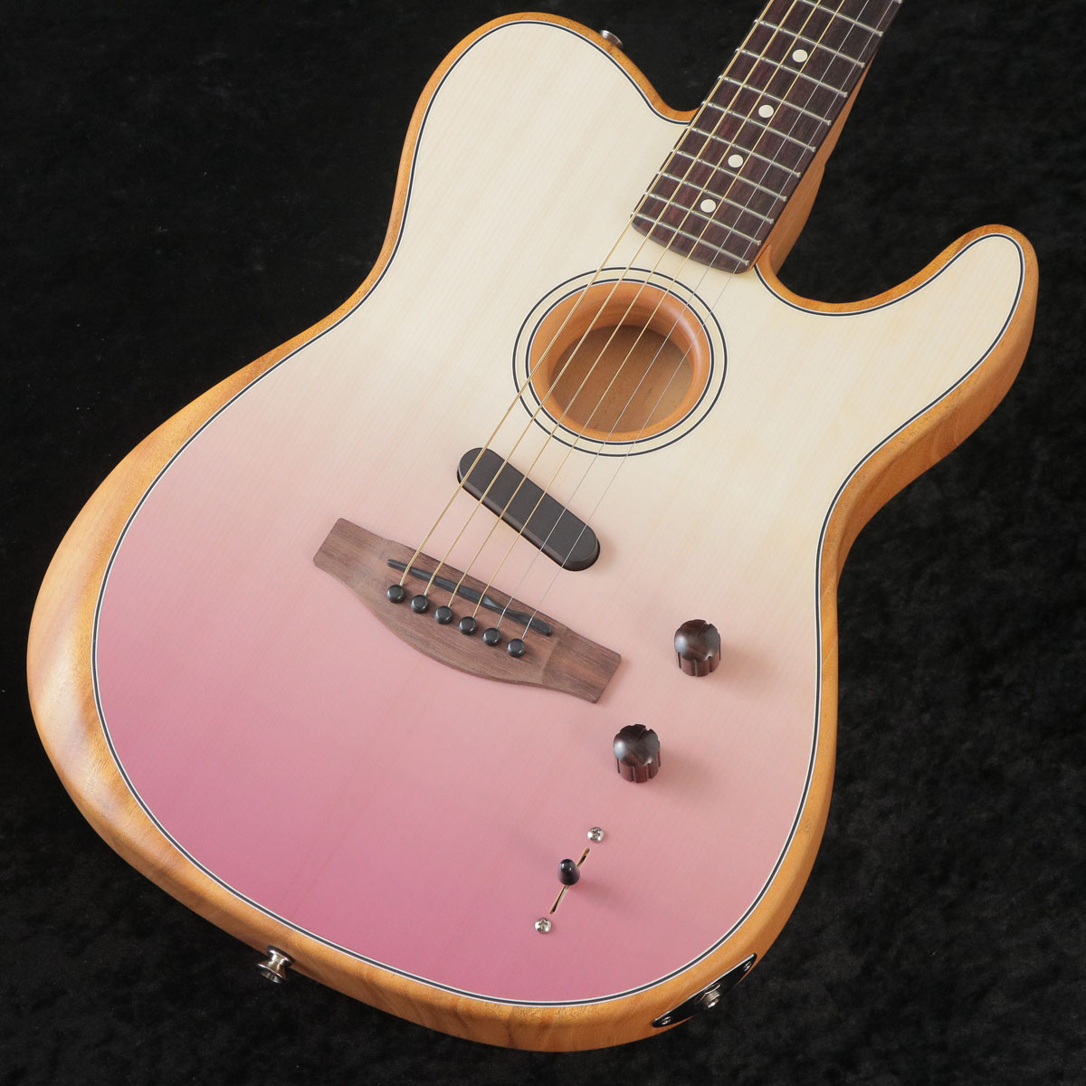 FENDER MEXICO / FSR Acoustasonic Player Telecaster Rosewood Burgundy Fade 【SN MXA2501386】 【御茶ノ水HARVEST_GUITARS】