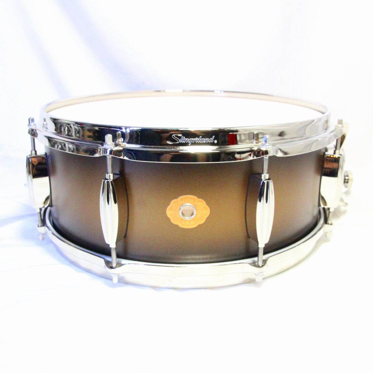 Slingerland / SLSD5514 Radio King Artist Snare 14x5.5 Black and Gold Lacquer 店頭展示品限り特価【池袋店】|イシバシ楽器 17Shops