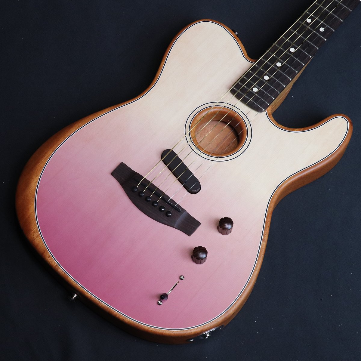 Fender / FSR Acoustasonic Player Telecaster Rosewood Fingerboard Burgundy Fade [限定モデル]【S/N:MXA2501526】【2.10kg】【横浜店】