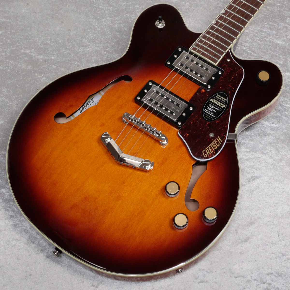 Gretsch / G2622 Streamliner Center Block Double-Cut with V-Stoptail Laurel FB Broad’Tron BT-3S Forge Glow【新宿店】