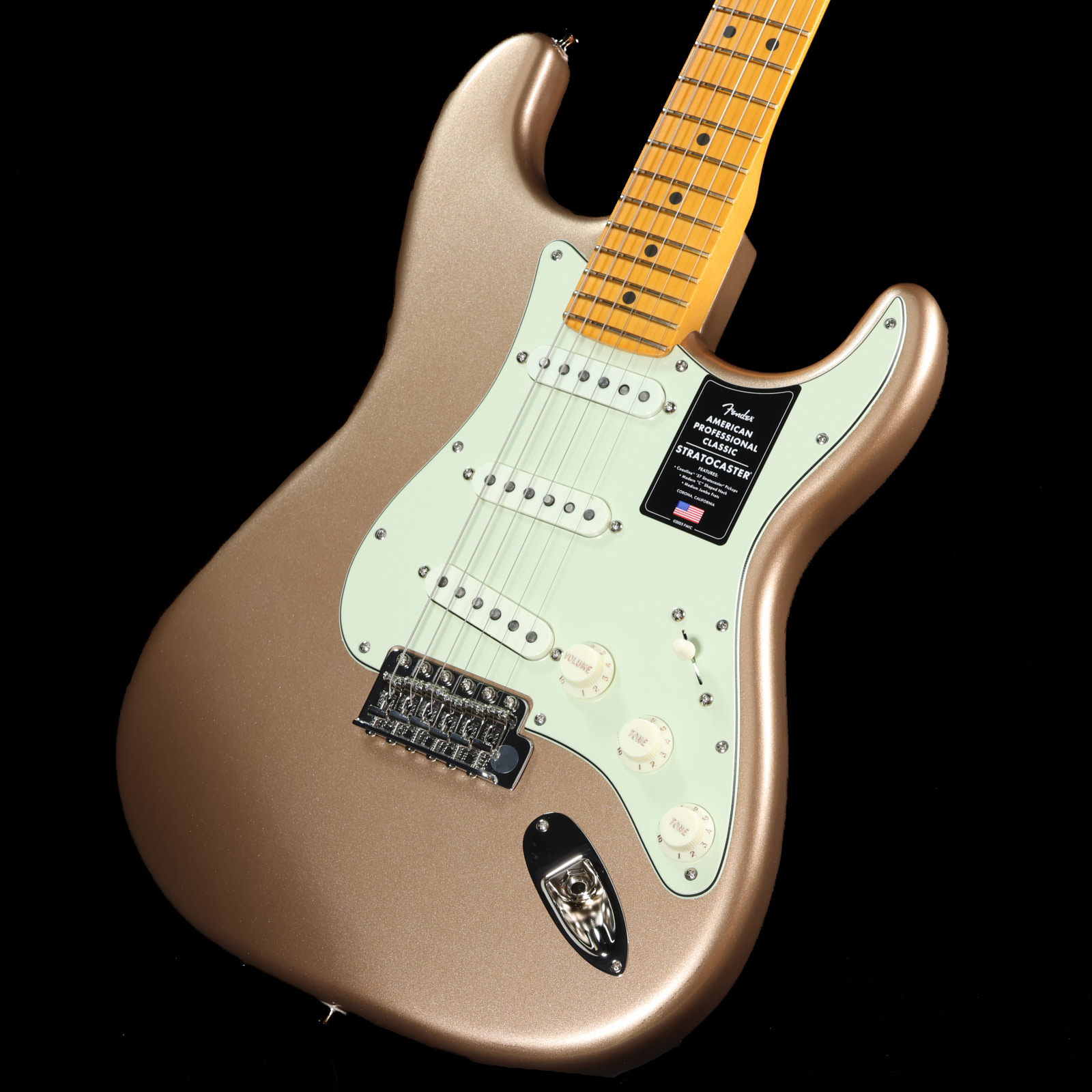 Fender / American Professional Classic Stratocaster Maple Faded Firemist Gold 【S/N：US25038367】【福岡店】【YRK】