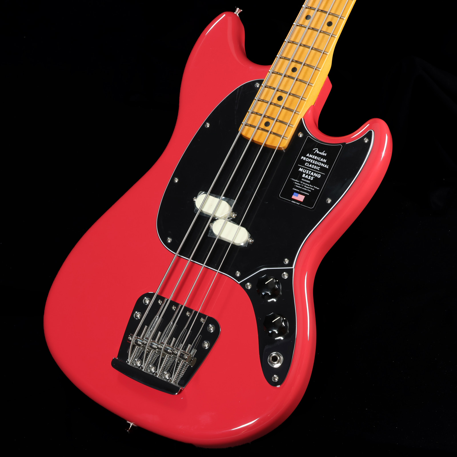 Fender / American Professional Classic Mustang Bass Maple Fingerboard Faded Dakota Red 【S/N：US25101955】【福岡店】【YRK】｜イシバシ楽器 17Shops