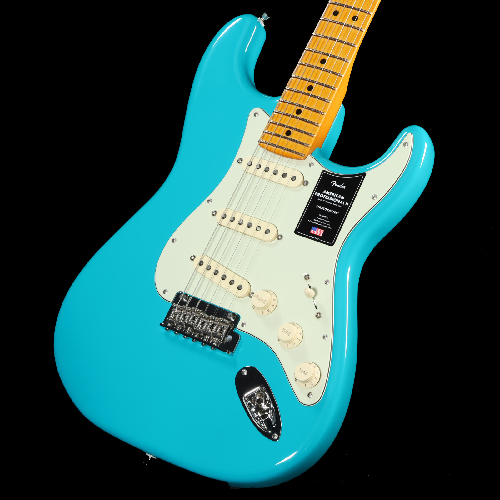 Fender / American Professional II Stratocaster Maple Fingerboard Miami Blue 【S/N：US240007556】【福岡店】【YRK】