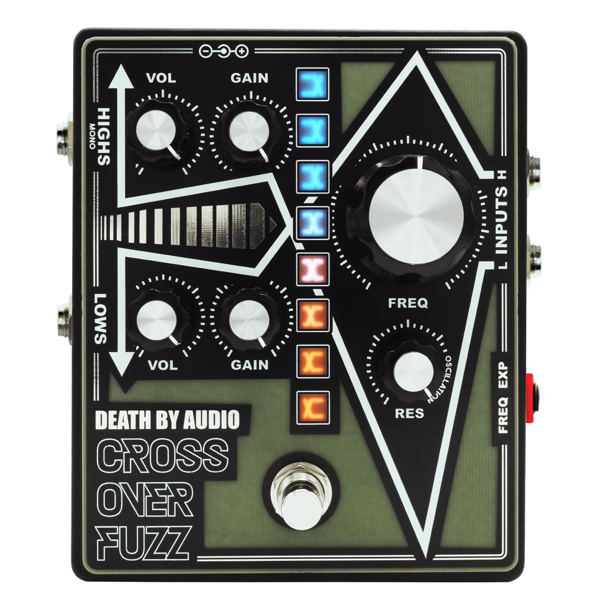 Death By Audio / CROSSOVER FUZZ Crossover Fuzz ファズ デスバイオーディオ 【国内正規品】【新宿店】