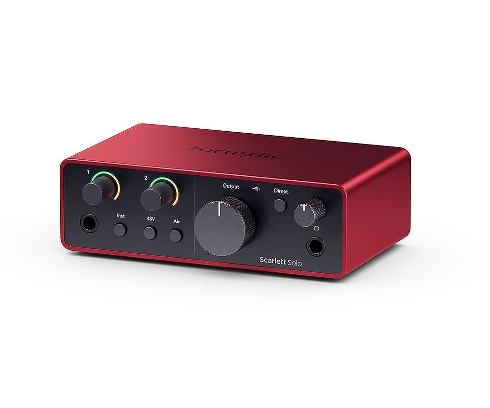 Focusrite / Scarlett Solo gen4 2In/2Out フォーカスライト USBオーディオインターフェイス 【横浜店】