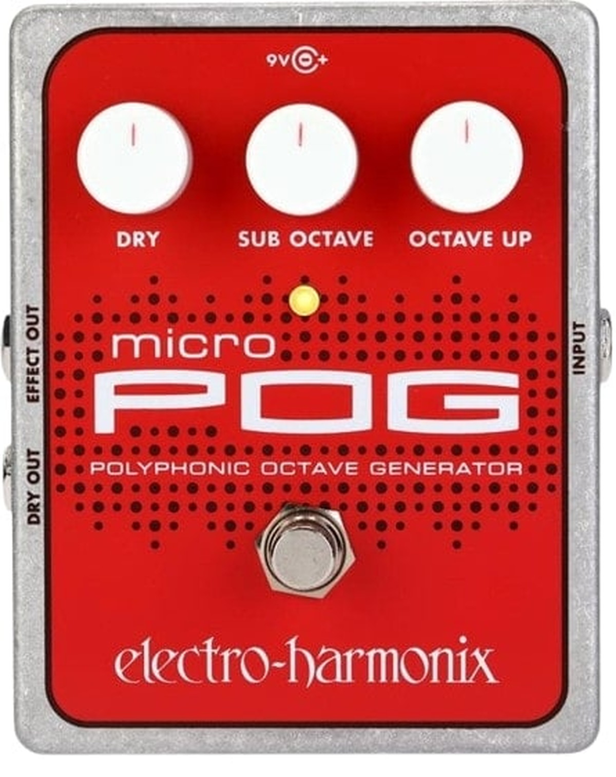《セール品》electro-harmonix / Micro POG Polyphonic Octave Generator ポリフォニック・オクターブ・ジェネレー ター エレクトロハーモニクス【梅田店】