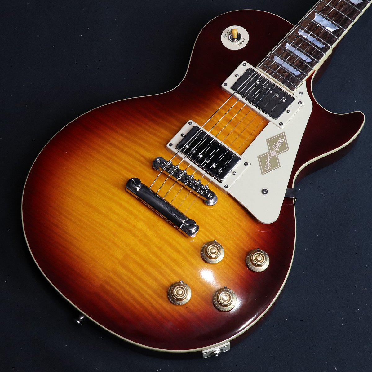 《特典付き》Epiphone / Inspired by Gibson Custom 1959 Les Paul Standard Reissue Deep Cherry Sunburst 【S/N:25021529082】【4.55kg】【横浜店】