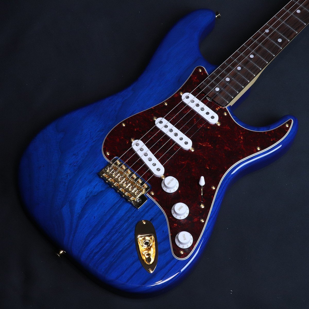 [特典付き]Fender / ISHIBASHI FSR MIJ Traditional 60s Stratocaster Ash Body w/57-62 Pickups Blue Transparent【横浜店】【S/N:JD25015399】【3.42kg】｜イシバシ楽器 17Shops