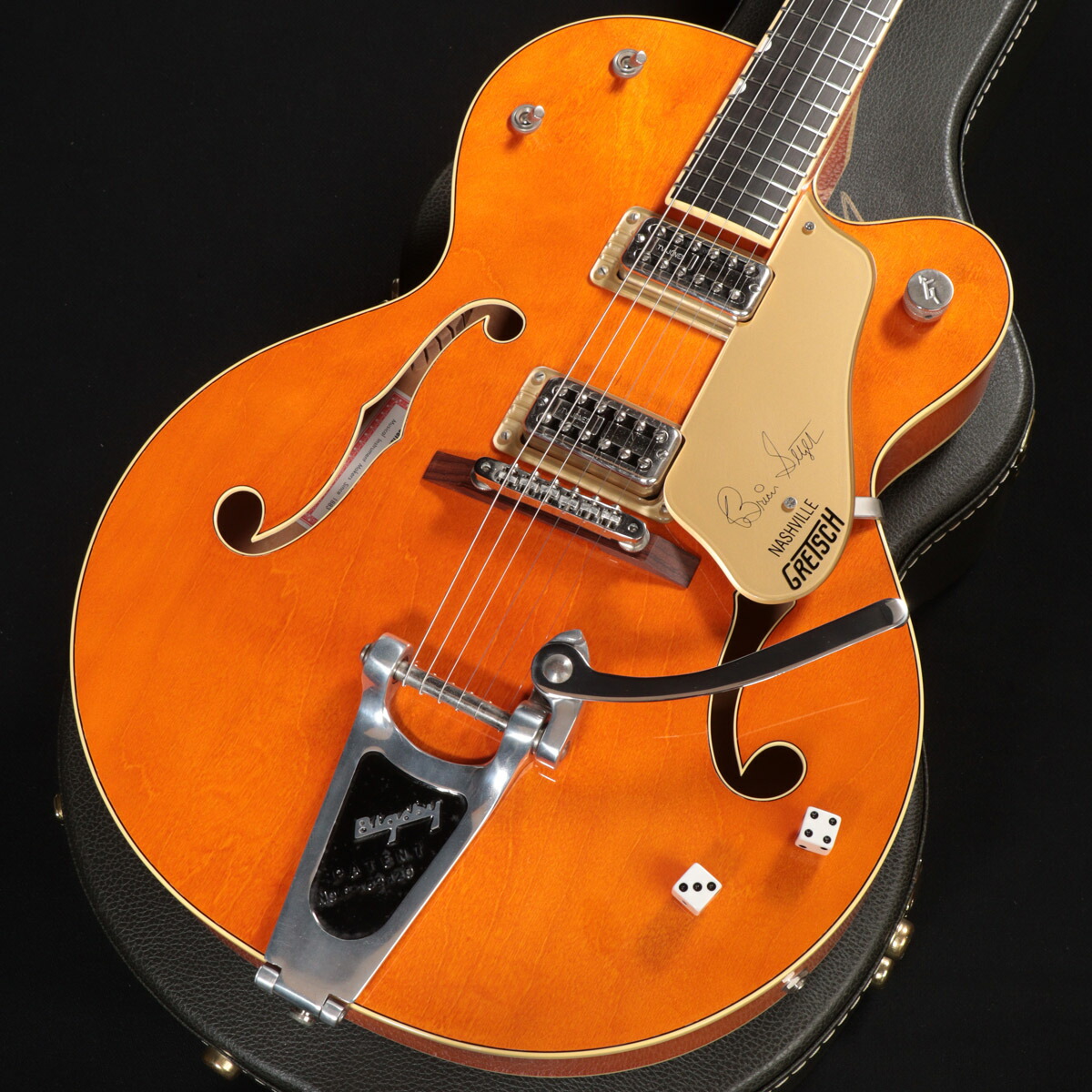 楽天市場】Gretsch G6120SSL Brian Setzer Nashville -Orange Lacquer
