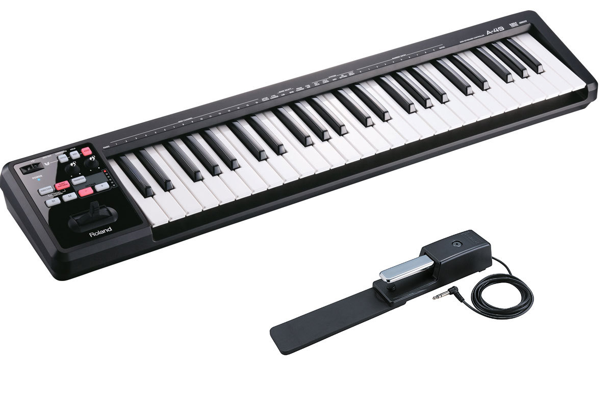 Roland / A-49 BK ダンパーペダル(DP-10)セット【渋谷店】
