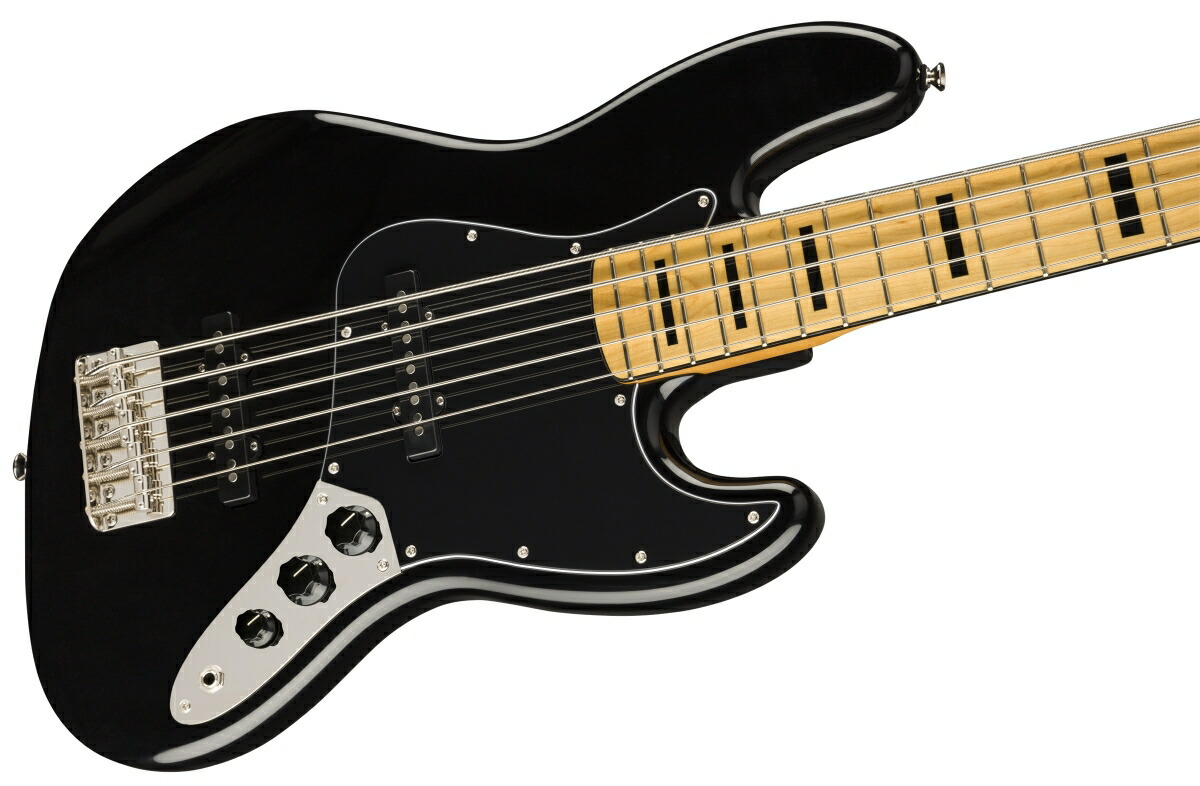 Squier / Classic Vibe 70s Jazz Bass V Maple Fingerboard Black スクワイヤー エレキベース 【横浜店】