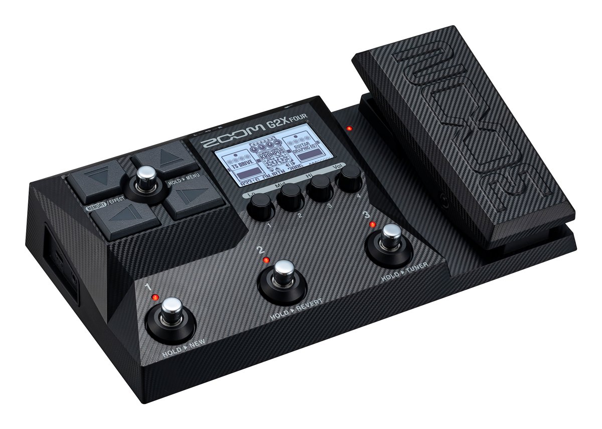 【無償オンラインユーザー登録で安心の3年間製品保証】ZOOM / G2X FOUR Effects & Amp Emulator ギター マルチエフェクター ズーム【梅田店】