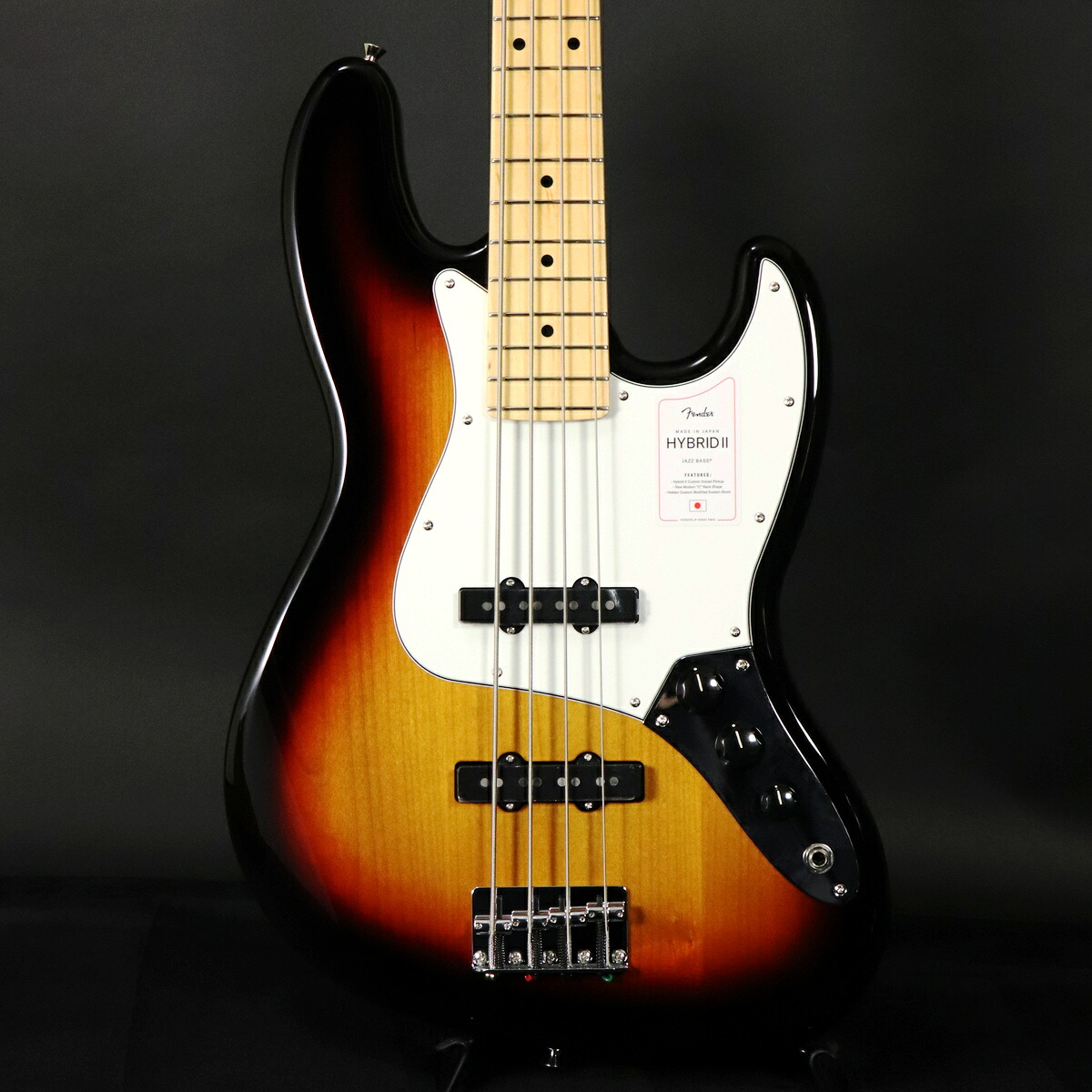 Fender / Made in Japan Hybrid II Jazz Bass Maple Fingerboard 3-Color Sunburst 【長期在庫アウトレットセール】 【梅田店】|イシバシ楽器 17Shops