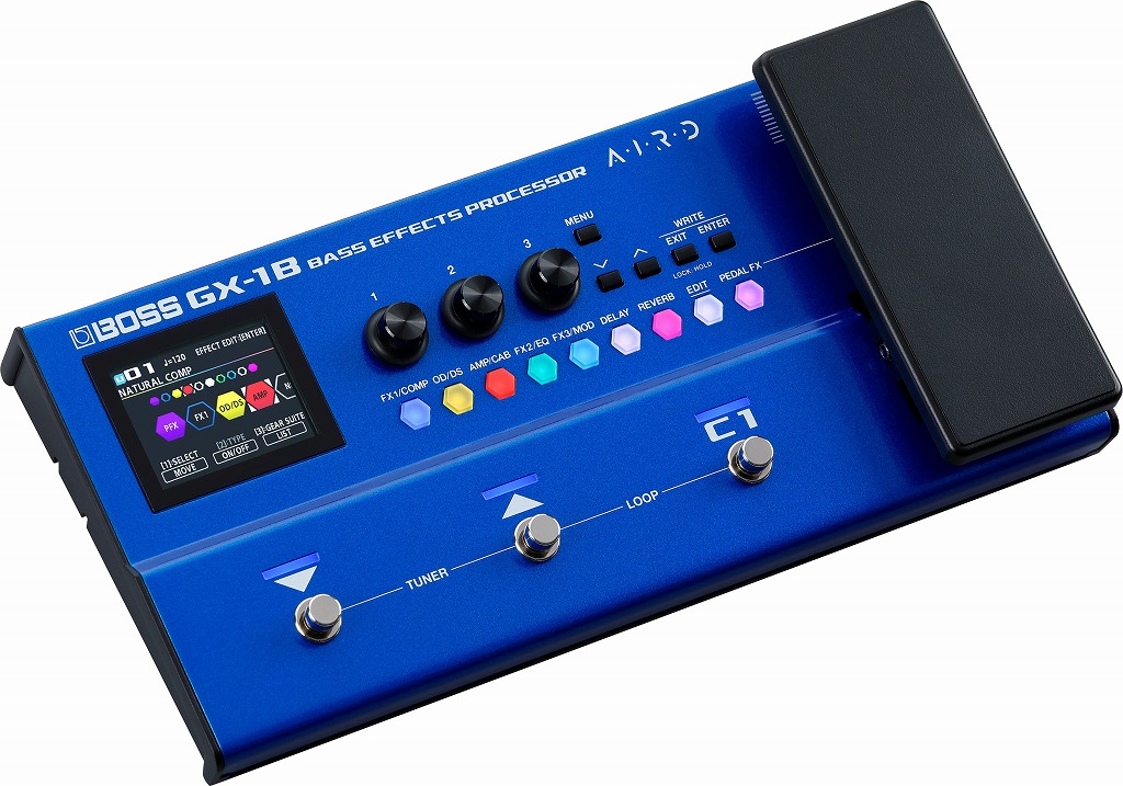 BOSS / GX-1B Bass Effects Processor ベース用エフェクター ベース用マルチエフェクター ボス 【御茶ノ水本店】