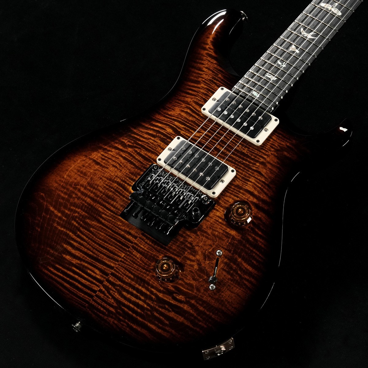 Paul Reed Smith(PRS) / 2025 Floyd Custom 24 Black Gold Wraparound Burst(重量:3.62kg)【S/N:25 0404413】【渋谷店】【PRS氏直筆サイン入り】｜イシバシ楽器 17Shops