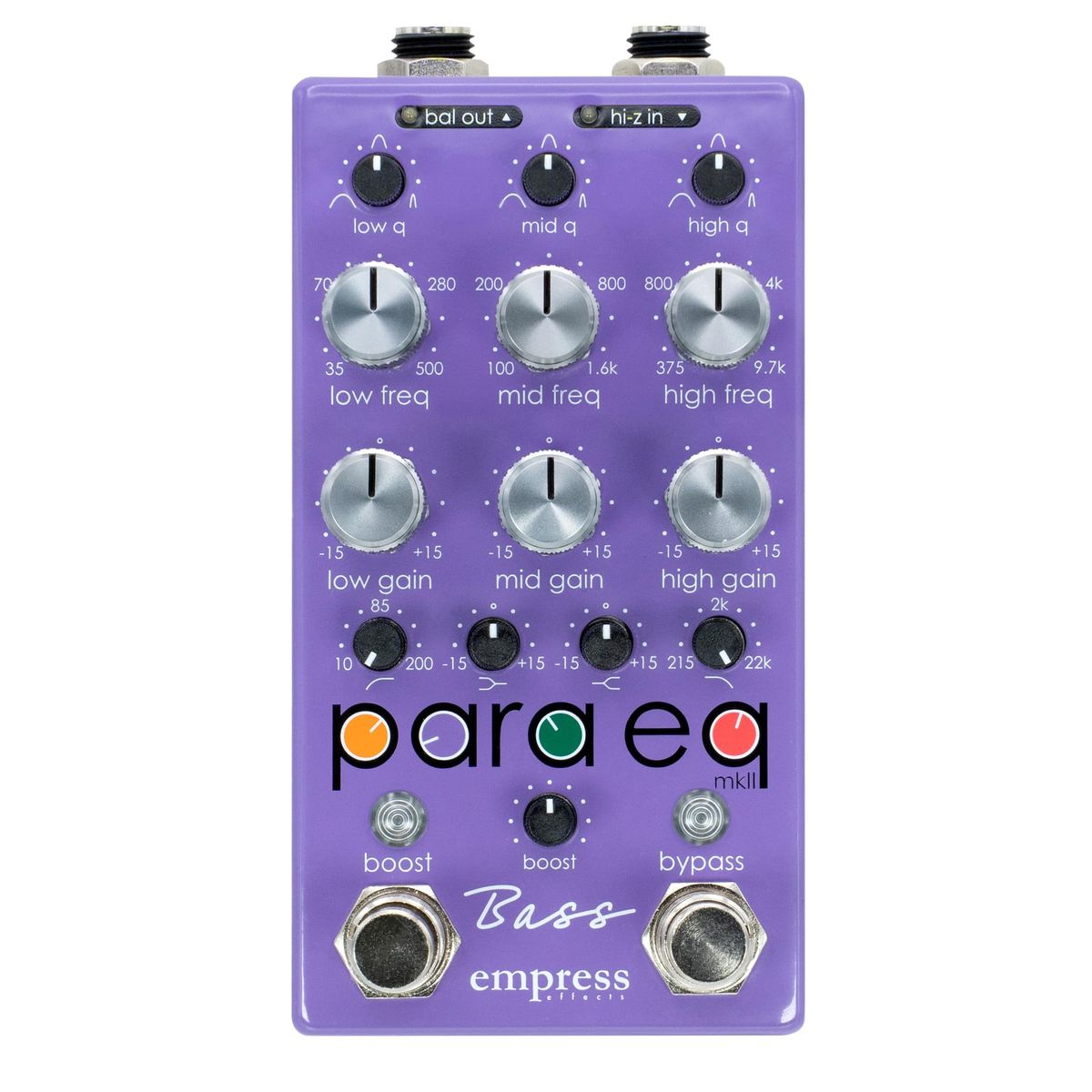 Empress Effects / Bass ParaEQ EQ w/ Boost for Bass 【梅田店】｜イシバシ楽器 17Shops
