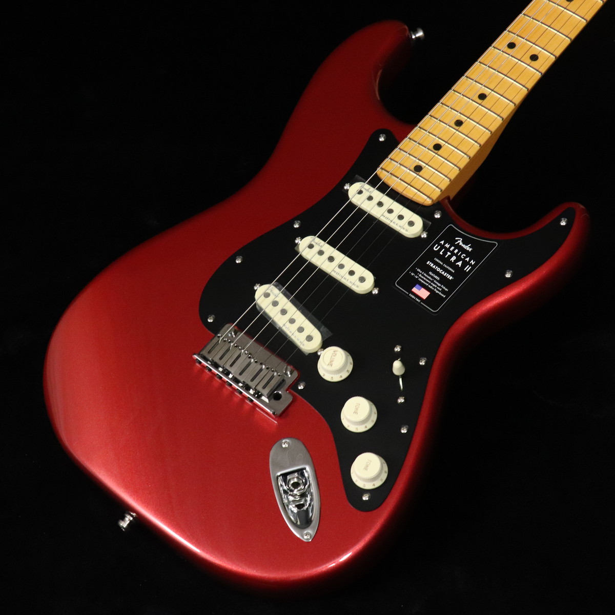 Fender / American Ultra II Stratocaster Maple Fingerboard Sinister Red 【梅田店】【YRK】