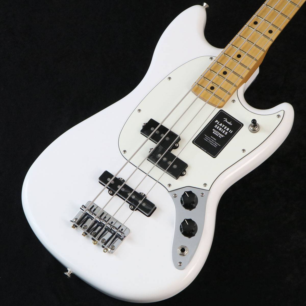 楽天市場】Fender Mexico Mustang Bass PJ -Olympic White- 新品