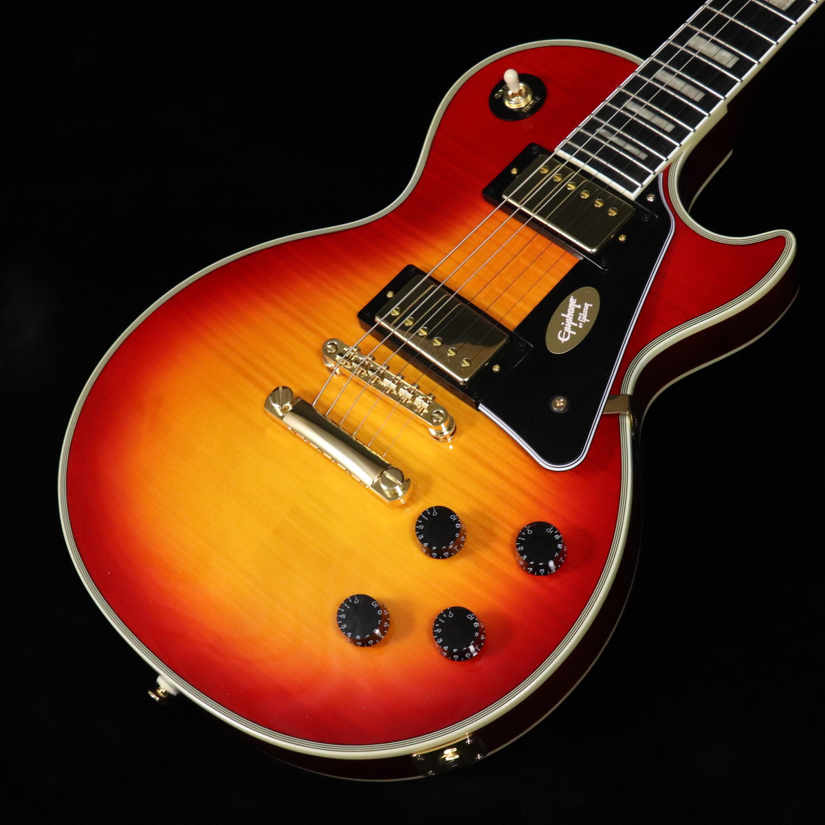 Epiphone / Inspired by Gibson Les Paul Custom Figured Heritage Cherry Sunburst 【梅田店】