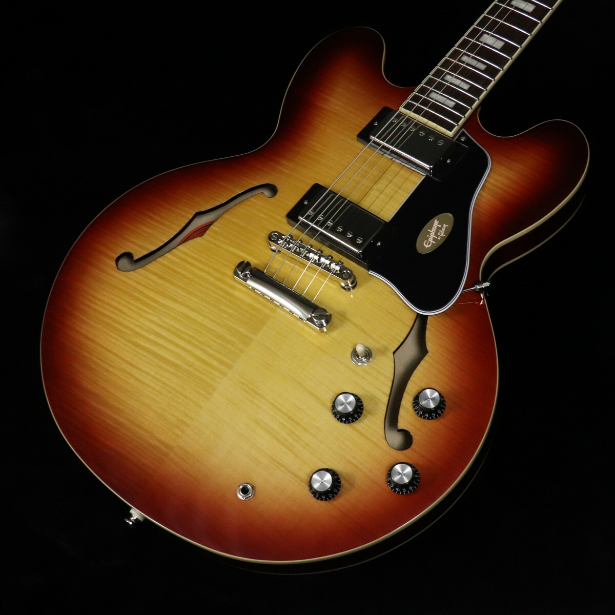 Epiphone / Inspired by Gibson ES-335 Figured Raspberry Tea Burst 【梅田店】