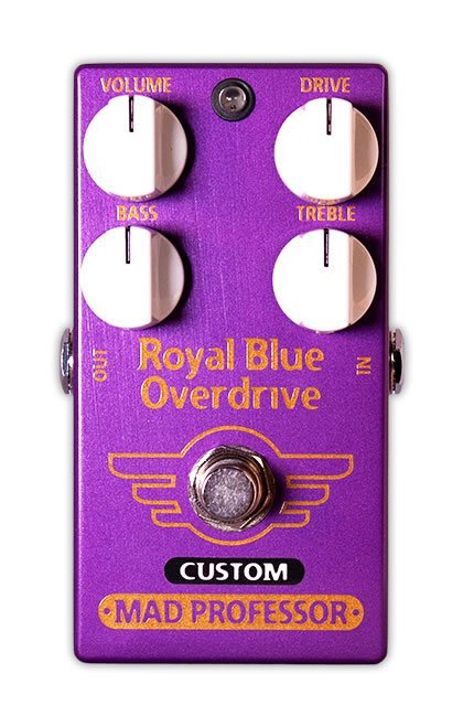 Mad Professor / CUSTOMシリーズ Royal Blue Overdrive CUSTOM Bluebird mod オーバードライブ マッドプロフェッサー【国内正規品】