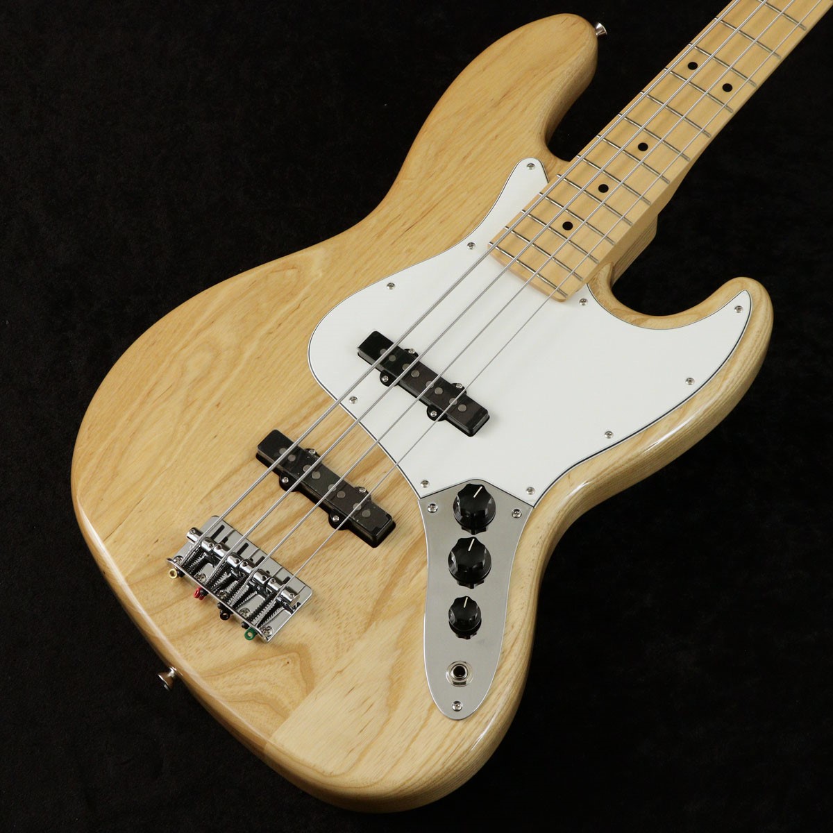 FENDER MADE IN JAPAN / ISHIBASHI FSR Made in Japan Hybrid II Jazz Bass Ash body Natural Maple FB (重量:4.52kg) 【御茶ノ水本店】【YRK】