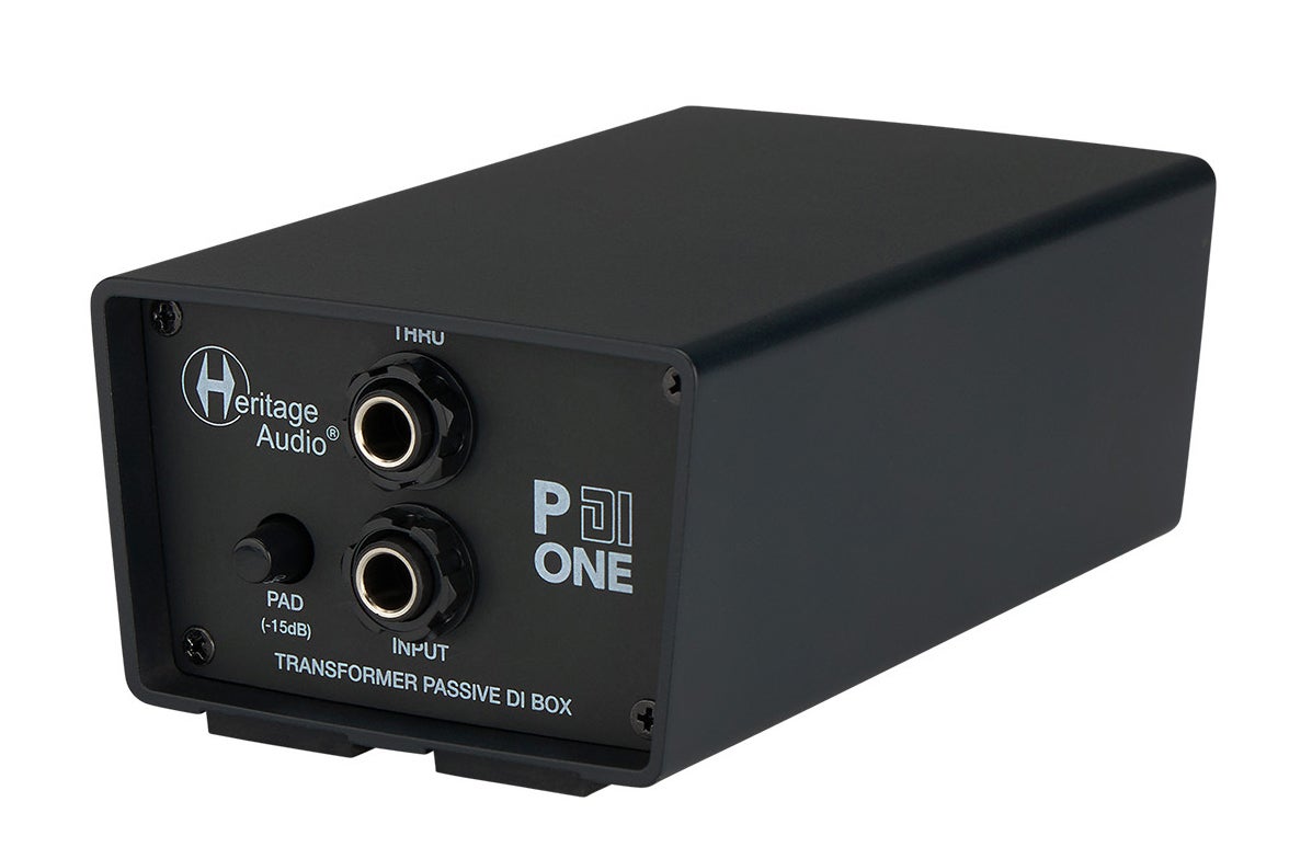 Heritage Audio / P DI One パッシブ DI ボックス 楽器用ダイレクトボックス 楽器用DI【国内正規品】【新宿店】