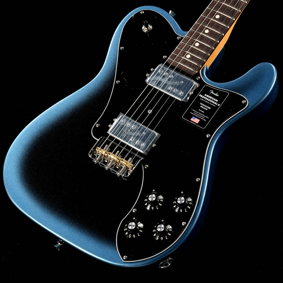 Fender/ American Professional II Telecaster Deluxe Rosewood Dark Night(重量:3.72kg)【S/N:US25000496】【YRK】【渋谷店】【長期展示品チョイキズアウトレット特価】