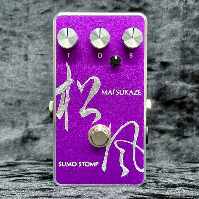 【新製品】 SUMO STOMP / 松風 -MATSUKAZE- オーバードライブ 日本製 Made in Japan