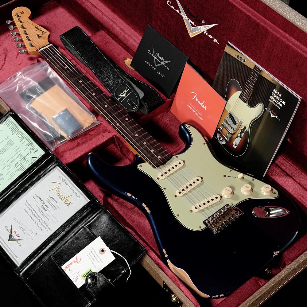 Fender Custom Shop / Custom Built 1962 Stratocaster Relic Baltic Blue 別注カラー 【渋谷店】