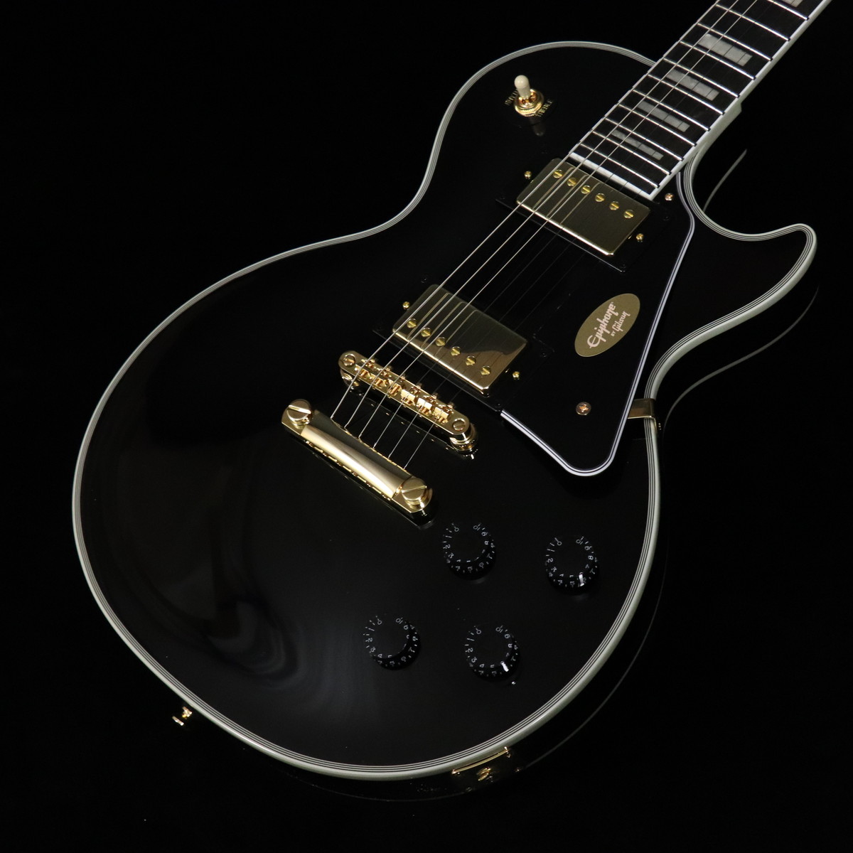 Epiphone / Inspired by Gibson Les Paul Custom Ebony 【梅田店】