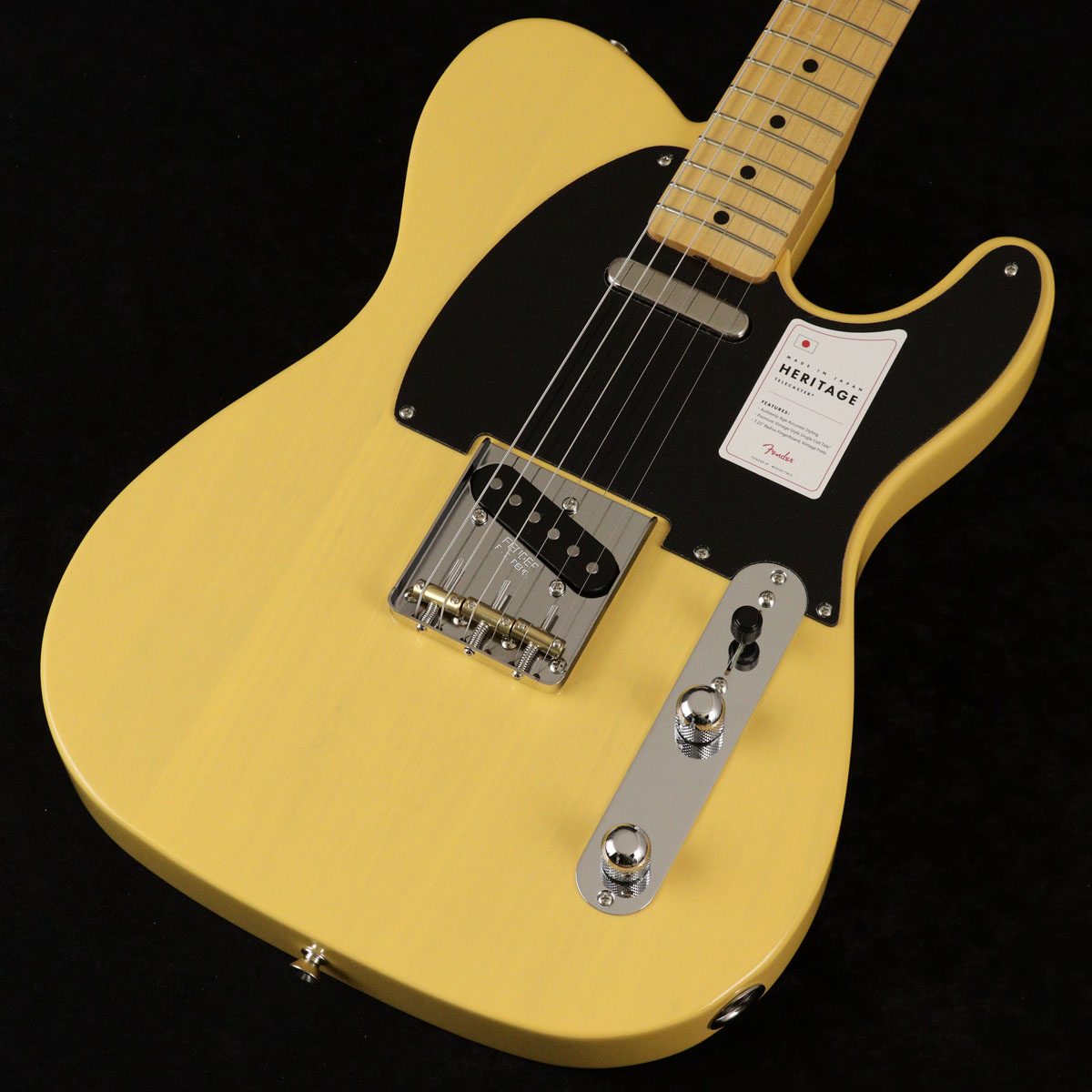 FENDER / Made in Japan Heritage 50s Telecaster Maple Butterscotch Blonde (重量:3.88kg) 【御茶ノ水本店】【YRK】