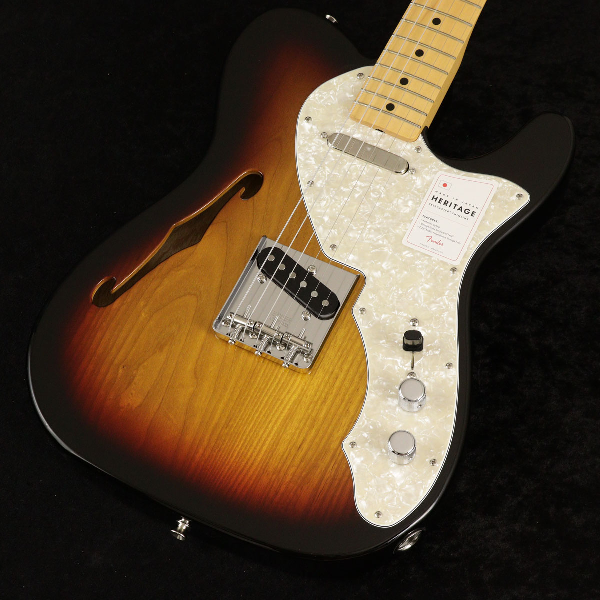 FENDER / Made in Japan Heritage 60 Telecaster Thinline 3-Color Sunburst (重量:3kg) 【御茶ノ水本店】【YRK】