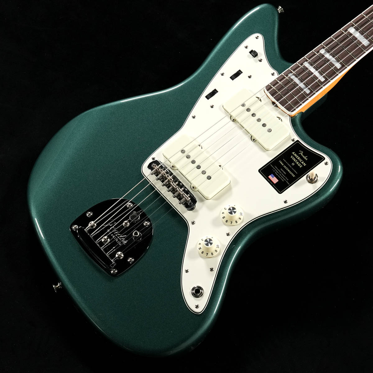 Fender / American Vintage II 1966 Jazzmaster Rosewood Sherwood Green Metallic(重量:3.65kg)【S/N:V2558901】《長期店頭展示品アウトレット特価》【渋谷店】【YRK】