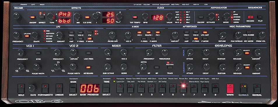 Sequential / OB-6 Module シンセサイザー 音源モジュール【お取り寄せ商品】【渋谷店】|イシバシ楽器 17Shops